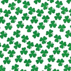 Polycotton fabric shamrock for sale  Delivered anywhere in UK