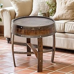 Wine barrel table for sale  Delivered anywhere in USA 