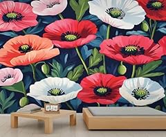 Yemyor poppy murals for sale  Delivered anywhere in UK