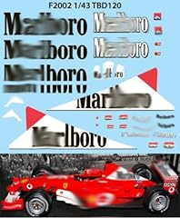 Decals ferrari f2002 d'occasion  Livré partout en France