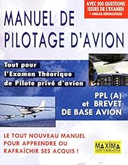 Manuel pilotage avion d'occasion  Livré partout en France