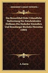Breuschthal rder urkundliche gebraucht kaufen  Wird an jeden Ort in Deutschland