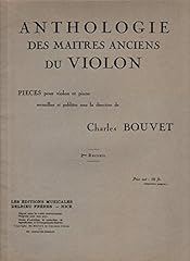 Anthologie maitres anciens d'occasion  Livré partout en France