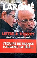 Lettre thierry souvenirs d'occasion  Livré partout en France