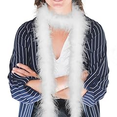 White feather boa for sale  Delivered anywhere in Ireland