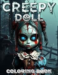 Creepy doll coloring for sale  Delivered anywhere in UK