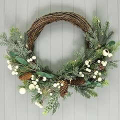 Christmas half wreath for sale  Delivered anywhere in UK
