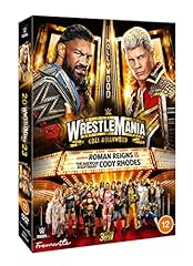 Wwe wrestlemania dvd for sale  Delivered anywhere in Ireland