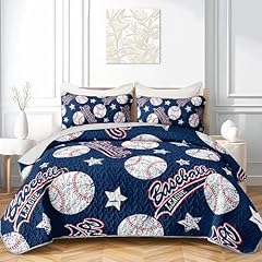 Qoomo baseball quilt for sale  Delivered anywhere in USA 