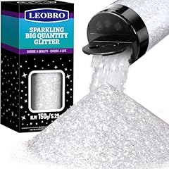 Leobro white glitter for sale  Delivered anywhere in UK