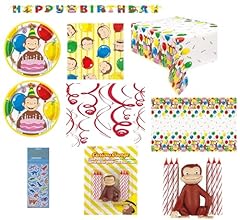 Curious george birthday for sale  Delivered anywhere in USA 