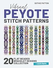 Vibrant peyote stitch for sale  Delivered anywhere in USA 