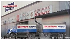 Getränke kaiser schriftzug gebraucht kaufen  Wird an jeden Ort in Deutschland