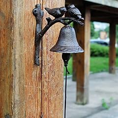 Shaking Ringing Bell Wall Mounted, Heavy Duty Cast Iron Door Bell for Front Door/Church/Garden, Antique Dinner Bells for sale  Delivered anywhere in Canada