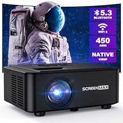 Screenmax projector wifi for sale  Delivered anywhere in USA 