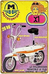 Retro blechschild motorrad gebraucht kaufen  Wird an jeden Ort in Deutschland