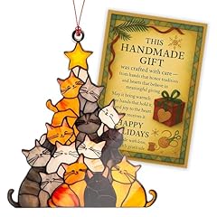 Cat ornaments christmas for sale  Delivered anywhere in USA 