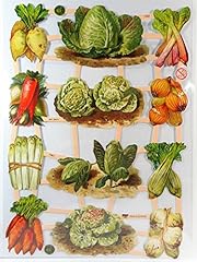 Glanzbilder gemüse salat gebraucht kaufen  Wird an jeden Ort in Deutschland