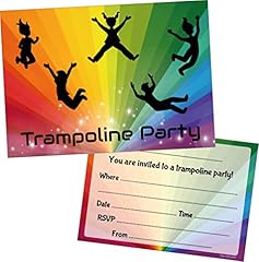 Trampoline party birthday for sale  Delivered anywhere in UK