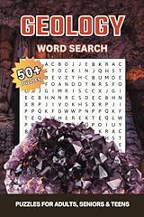 Geology word search for sale  Delivered anywhere in UK