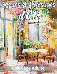 Scènes paysages coloriage d'occasion  Livré partout en France