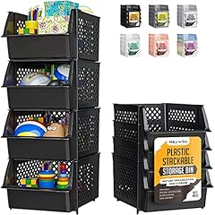 Tidyfriend stackable storage for sale  Delivered anywhere in USA 