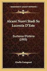 Alcuni nuovi studi d'occasion  Livré partout en France