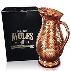 Pure copper pitcher for sale  Delivered anywhere in USA 