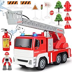 Toy Fire Truck with Lights and Sounds - 4 Sirens - for sale  Delivered anywhere in Canada