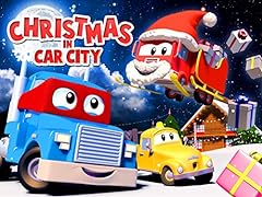 Christmas car city usato  Spedito ovunque in Italia 