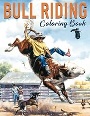 Bull riding coloring for sale  Delivered anywhere in Ireland