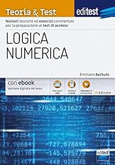 Logica numerica teoria usato  Spedito ovunque in Italia 