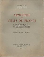 Armoiries villes blasons d'occasion  Livré partout en France