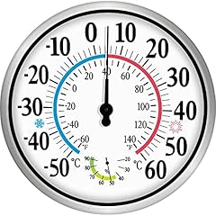 Outdoor thermometer large for sale  Delivered anywhere in UK