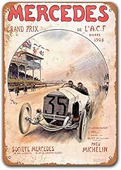 Blechschild 1908 mercedes gebraucht kaufen  Wird an jeden Ort in Deutschland