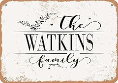 Metal sign watkins for sale  Delivered anywhere in USA 