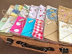 Upcycled fabric napkins for sale  Delivered anywhere in UK
