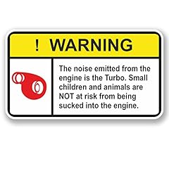 15cm turbo warning for sale  Delivered anywhere in UK