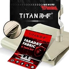 Titanrf faraday fabric usato  Spedito ovunque in Italia 