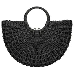 Straw bag women for sale  Delivered anywhere in Ireland