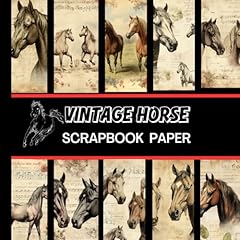 Vintage horse scrapbook for sale  Delivered anywhere in USA 