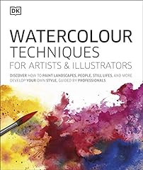 Watercolour techniques artists for sale  Delivered anywhere in UK