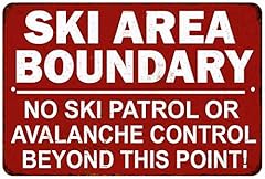 Ski boundary area for sale  Delivered anywhere in USA 