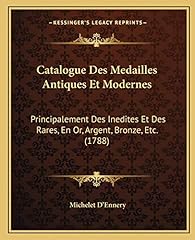 Catalogue medailles antiques d'occasion  Livré partout en France