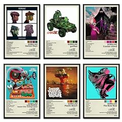 Kunyos gorillaz poster for sale  Delivered anywhere in UK