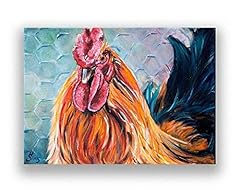 Rooster art print for sale  Delivered anywhere in USA 