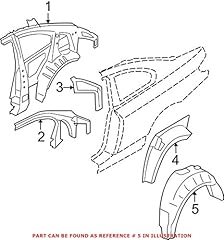 Genuine oem rear for sale  Delivered anywhere in USA 