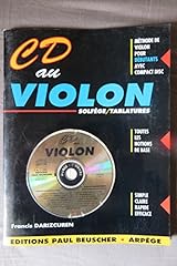 Violon solfege tablatures d'occasion  Livré partout en France