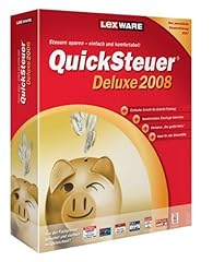 Quicksteuer deluxe 2008 gebraucht kaufen  Wird an jeden Ort in Deutschland