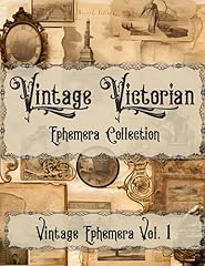 Vintage victorian ephemera for sale  Delivered anywhere in UK